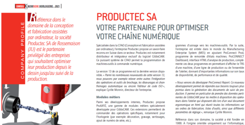 Swiss KnowHow Horlogerie - 2021 (ouverture dans une nouvelle fenêtre)